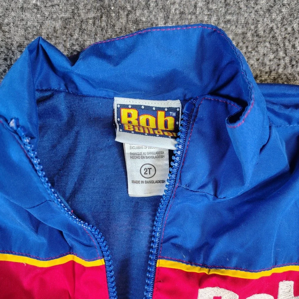 Y2K Bob the Builder Track Suit Set Rare 2T